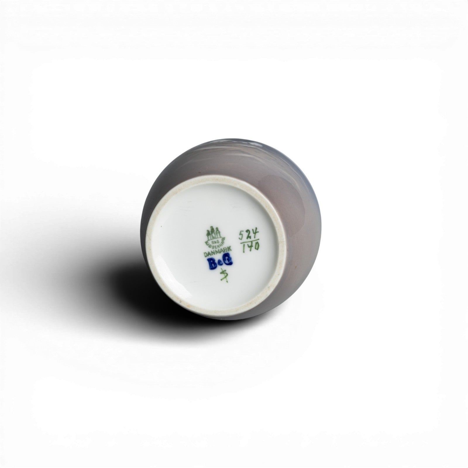 Vaso in "Barca a Vela" cod 524-140 porcellana pezzo raro da collezione, cm 15