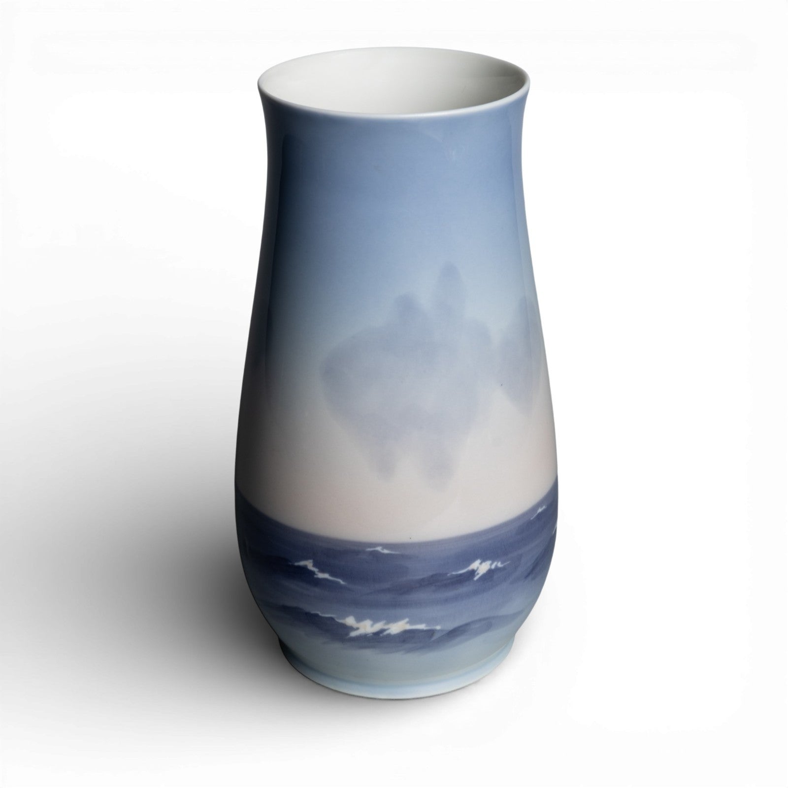 Vaso in "Barca a Vela" cod 8666-209 Bing&Grondahl porcellana autentica, cm 21