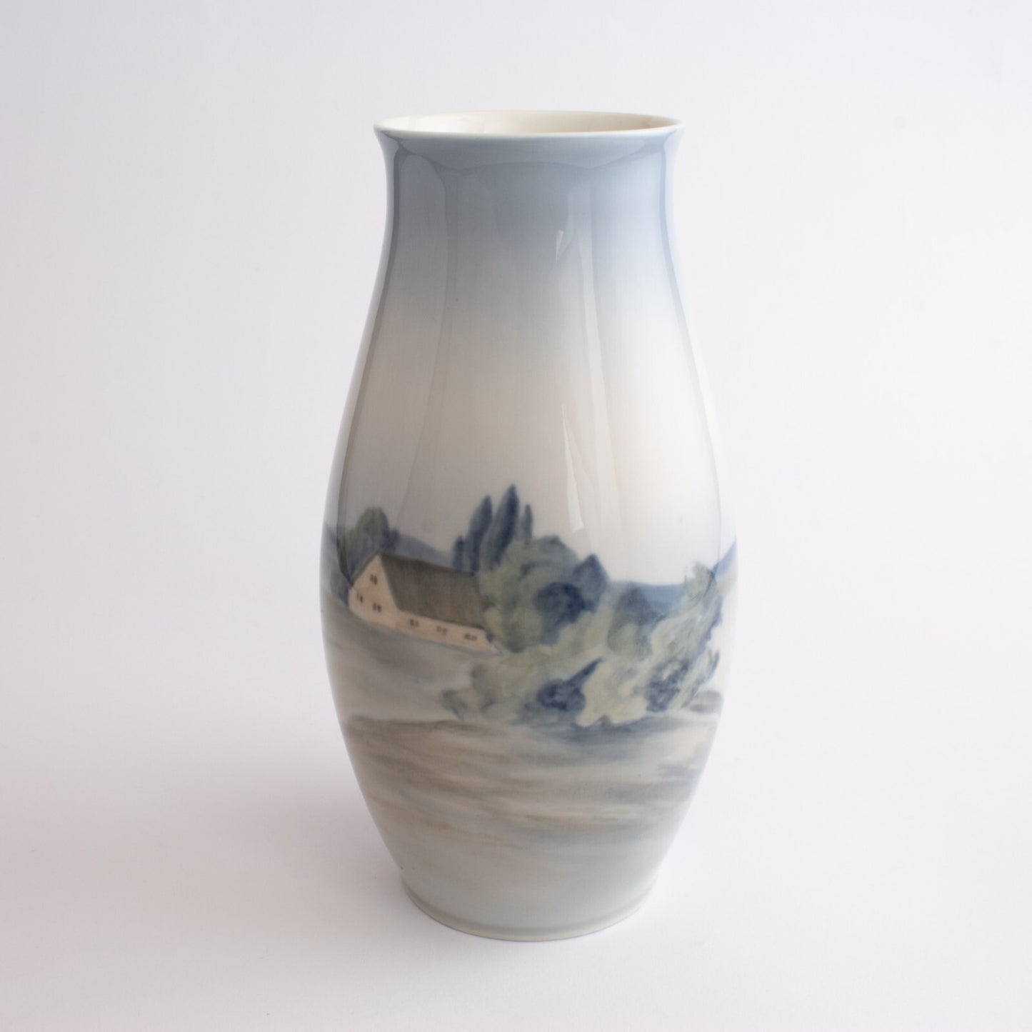 Vaso in "Casa di Campagna" cod 8689-249 Bing&Grondahl porcellana autentica, cm 21