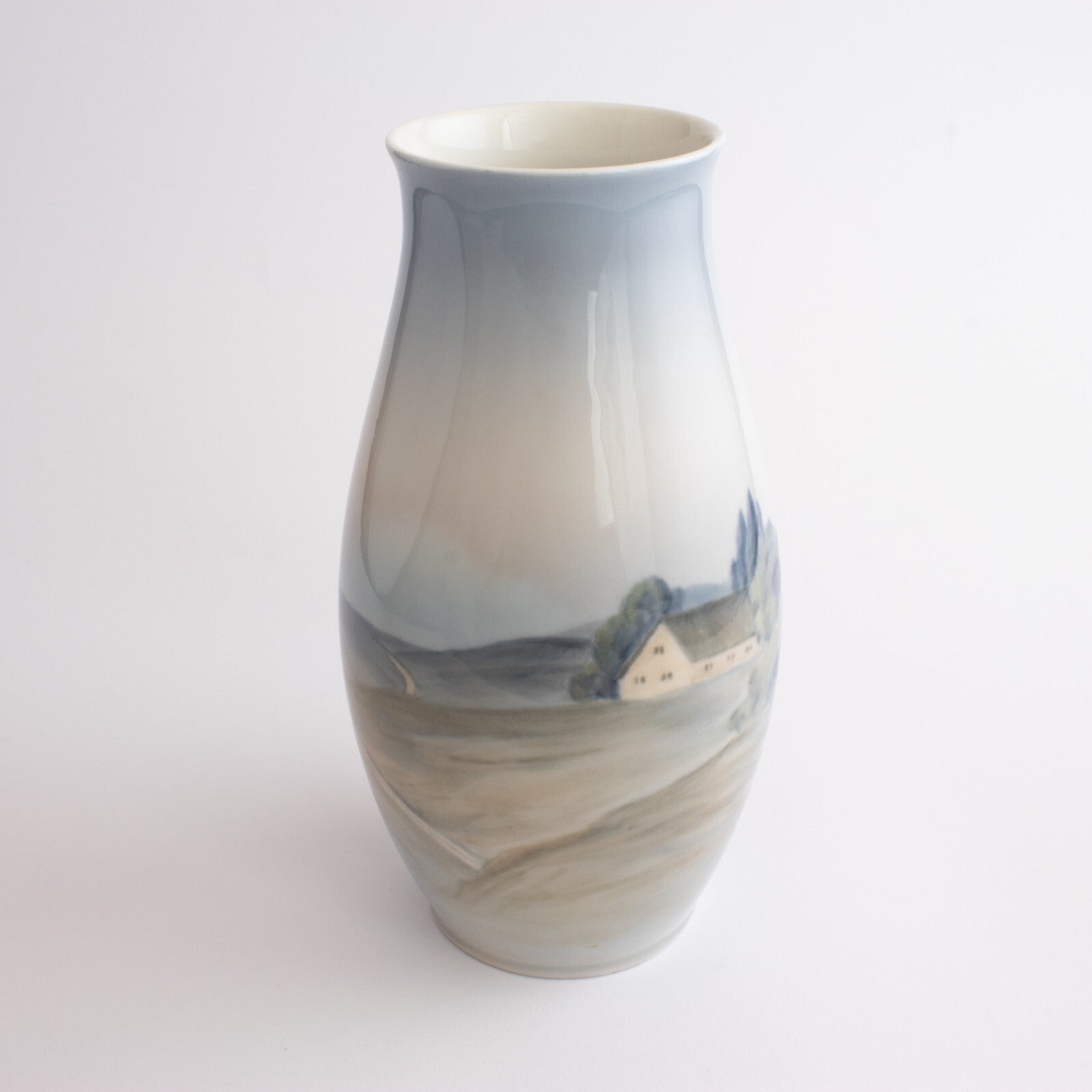 Vaso in "Casa di Campagna" cod 8689-249 porcellana pezzo raro da collezione, cm 21