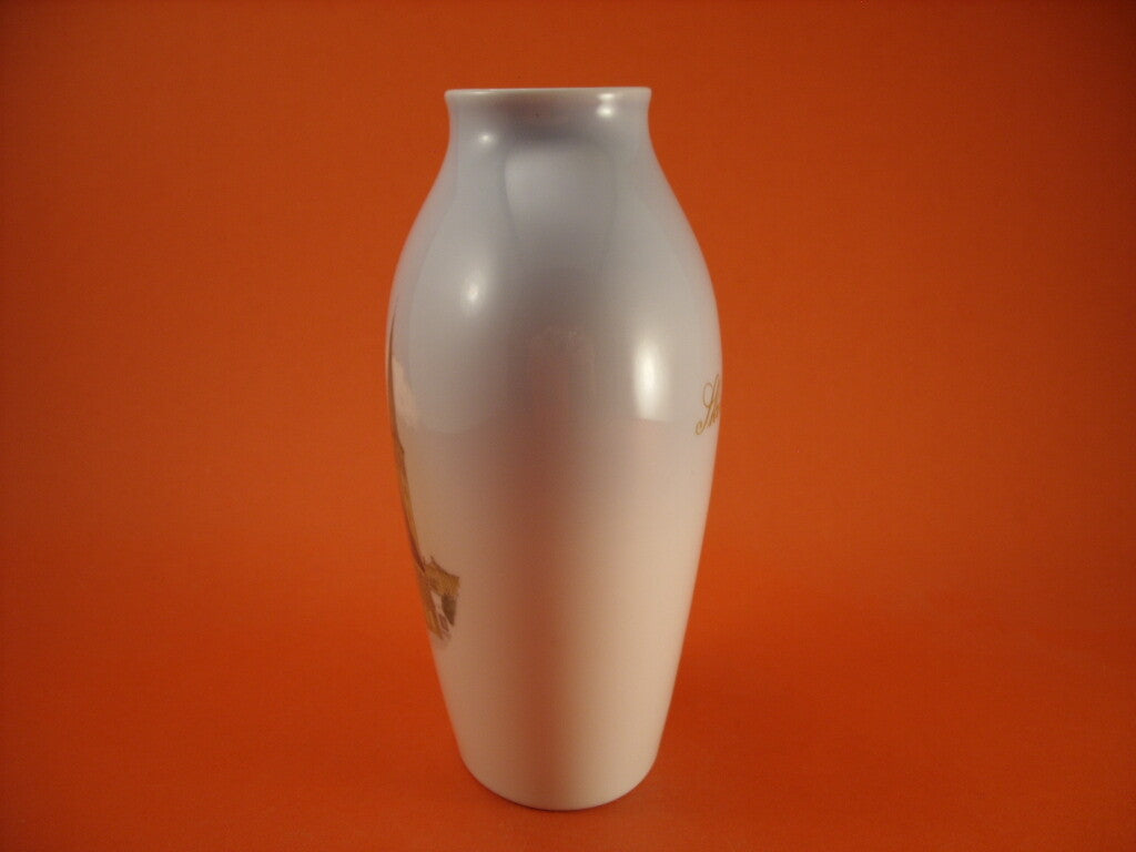 Vaso in "Chiesa" cod 1359/5239 Bing&Grondahl porcellana autentica, cm 18