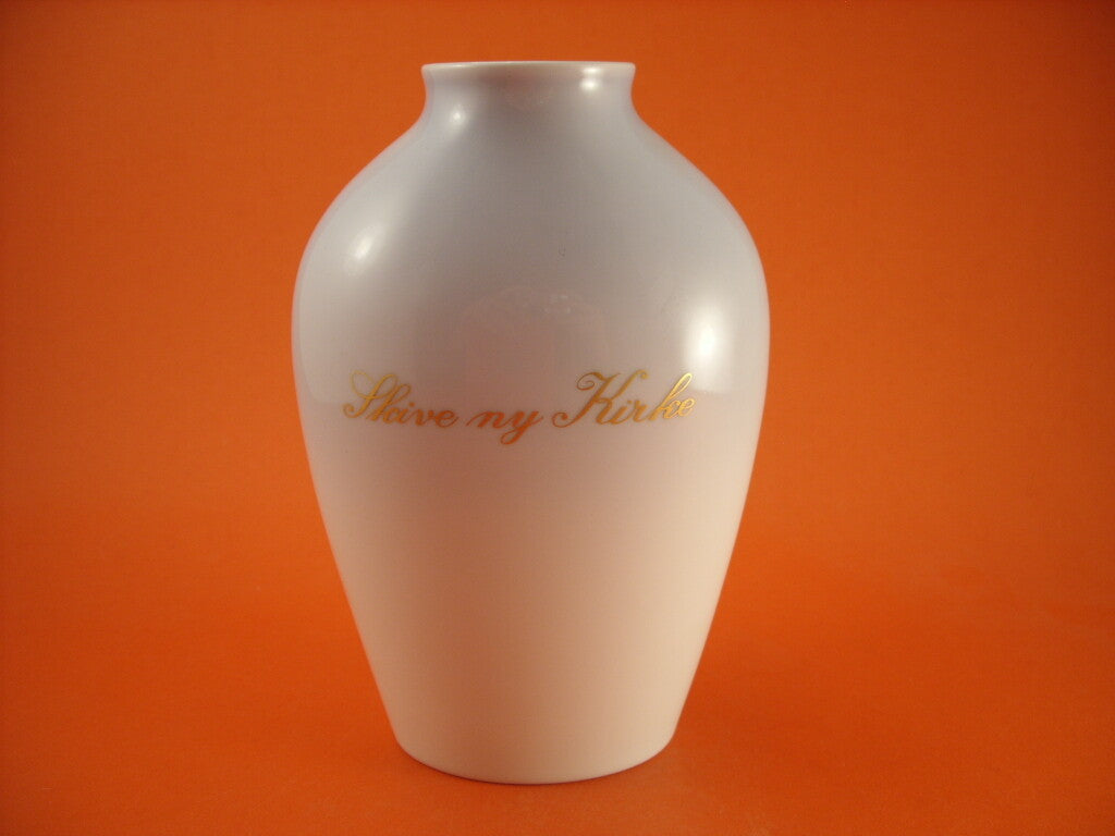 Bing&Grondahl Vaso in "Chiesa" cod 1359/5239 decorazione porcellana da collezione, cm 18