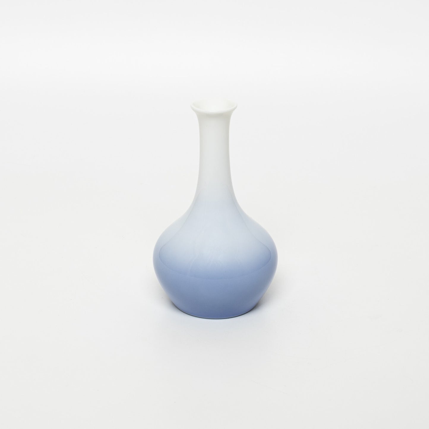 Vaso in "Fiori Bianchi" cod 8817/143 Bing&Grondahl porcellana autentica, cm 12