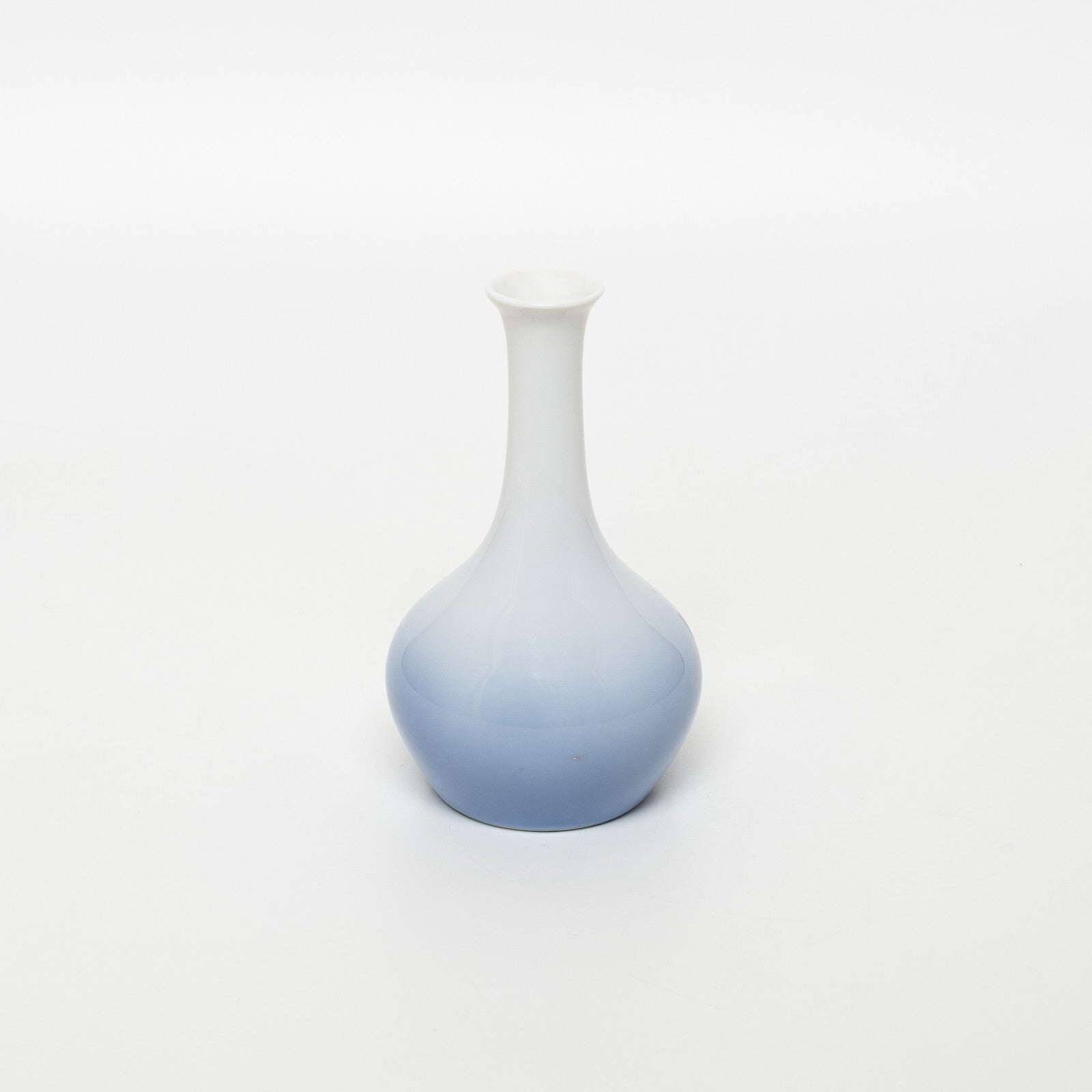 Vaso in "Fiori Blu" cod 8378/143 Bing&Grondahl porcellana autentica, cm 12