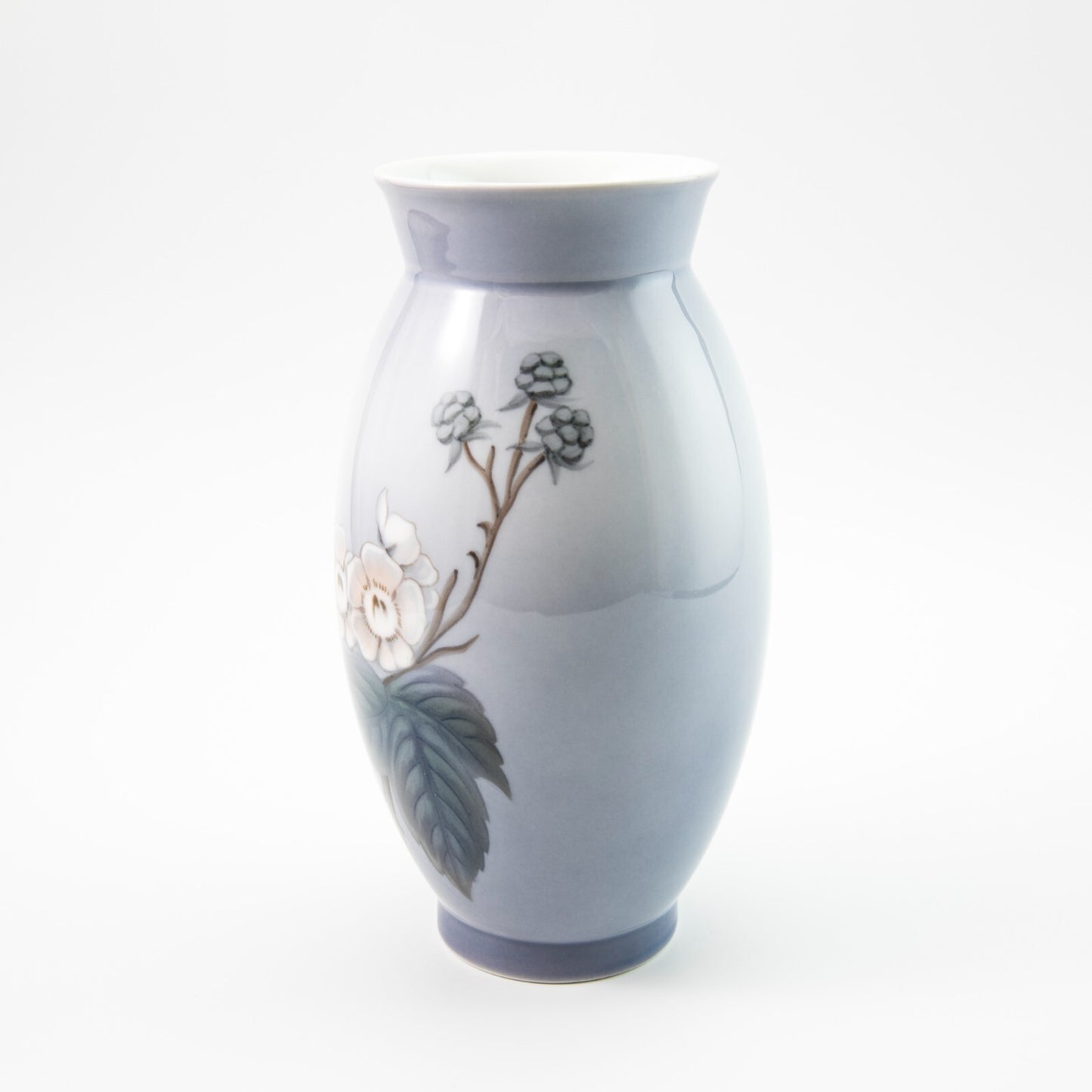 Vaso in "Le More" cod 8707/420 Bing&Grondahl porcellana autentica, cm 19