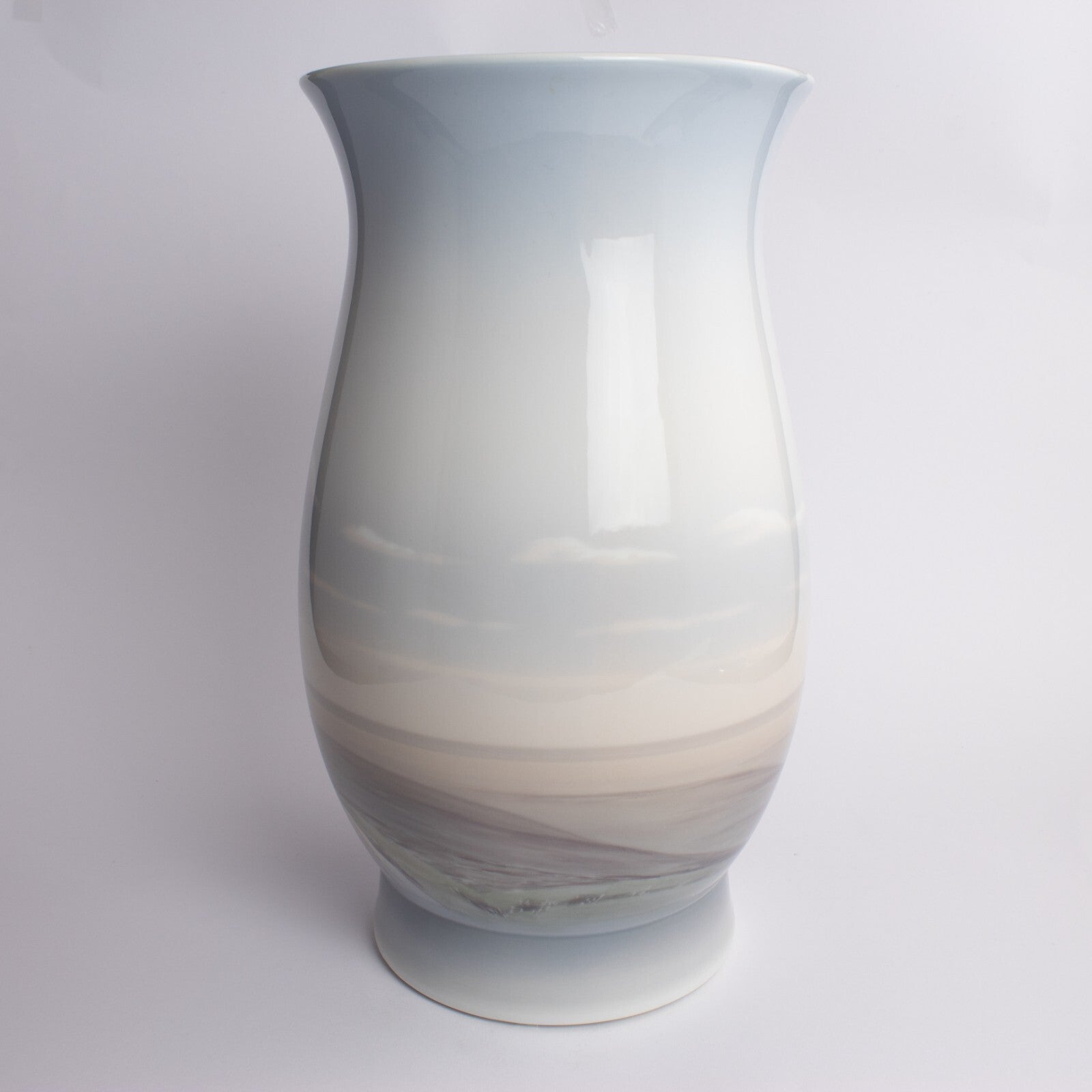 Vaso in "Mulino in Campagna" cod 715-5440 porcellana pezzo raro da collezione, cm 31 #1