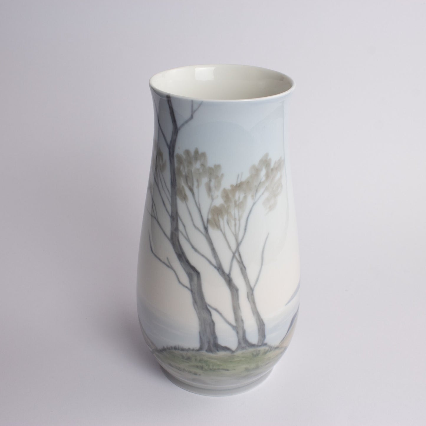 Bing&Grondahl Vaso in "Paesaggio di Campagna" cod 8671-209 porcellana pregiata, cm 21