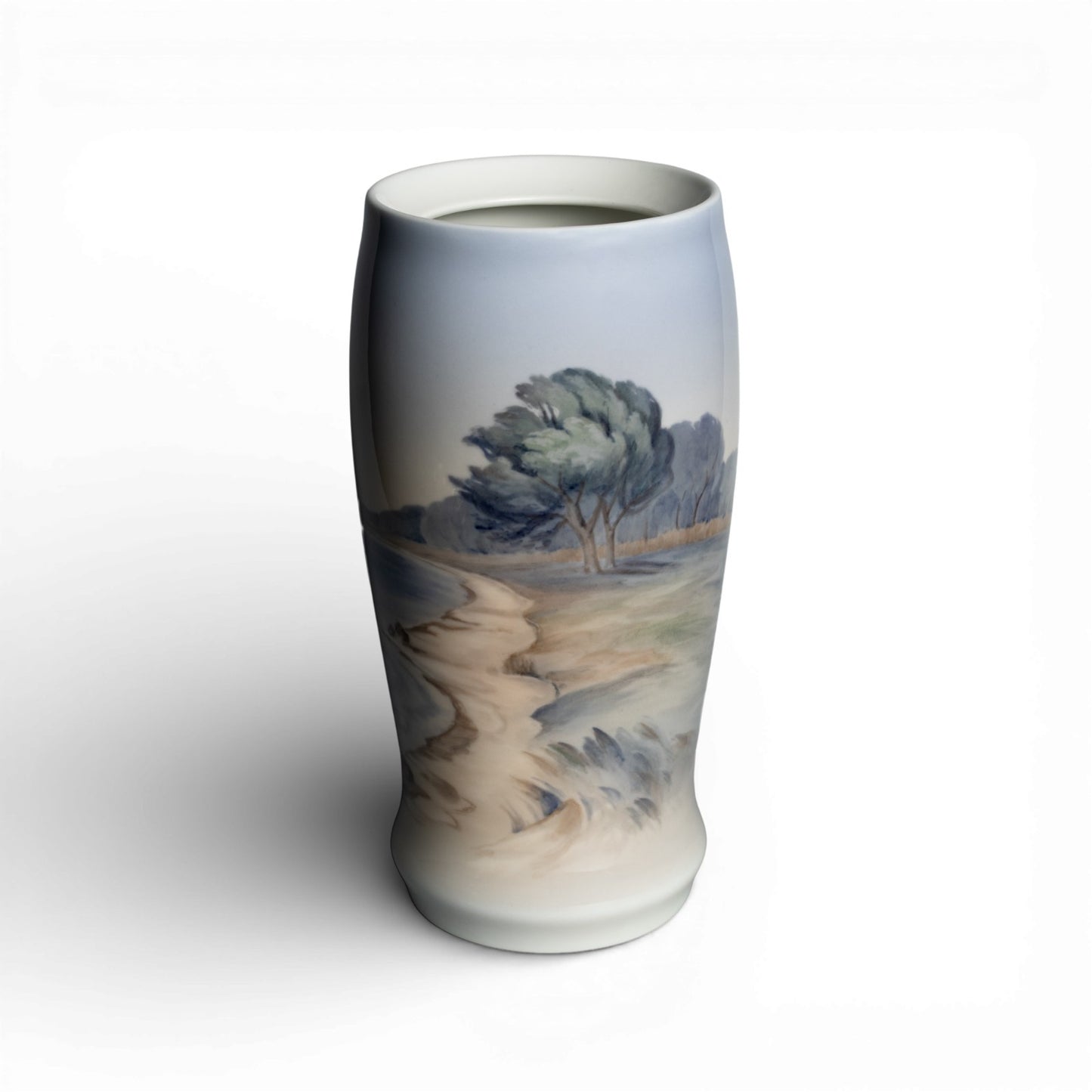 Vaso in "Paesaggio Marino" cod 8374-95 Bing&Grondahl porcellana autentica, cm 28