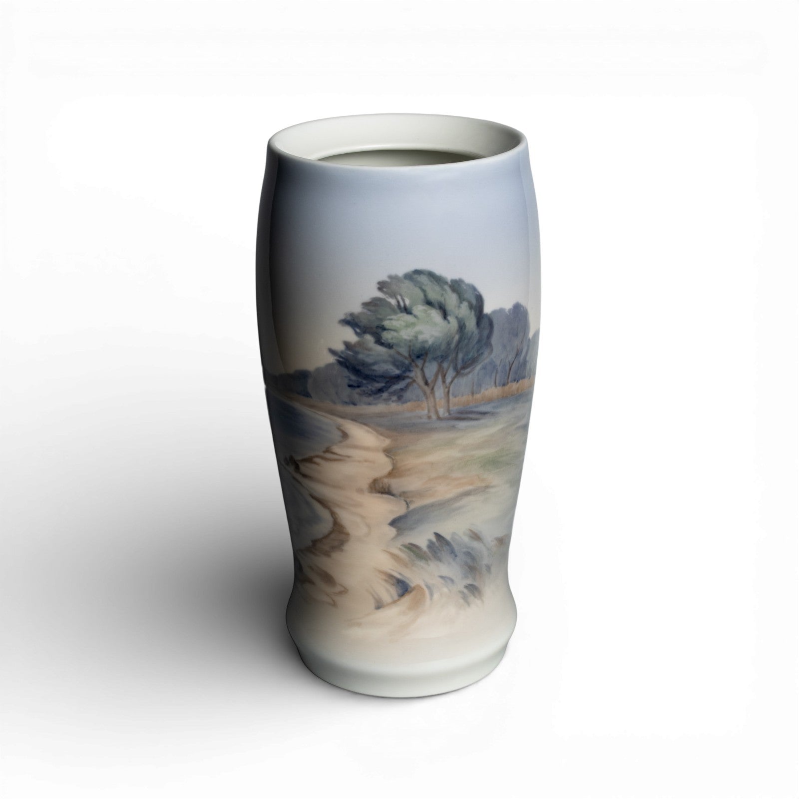 Vaso in "Paesaggio Marino" cod 8374-95 Bing&Grondahl porcellana autentica, cm 28