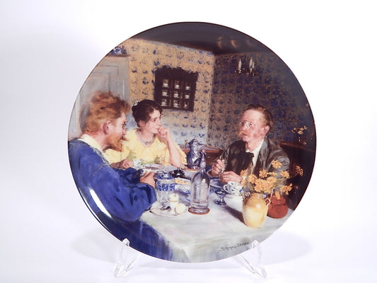 Bing&Grondahl Piatto Ved Frokosten P.S. Krøyer, porcellana danese