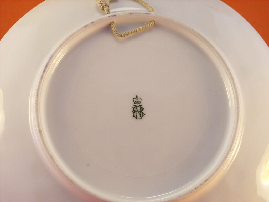 Piatto natalizio da collezione Bucha&Nissen, porcellana 22 cm