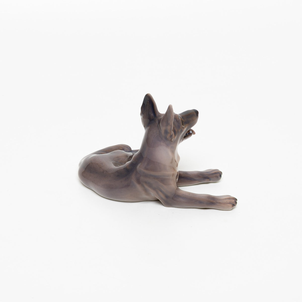 Statuina in "German Shepherd" Cod 1084 porcellana pezzo da collezione, 7 cm