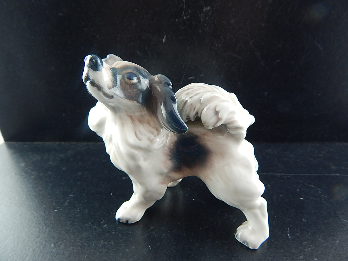 Dahl Jensen Statuina in "Papillon Terrier" Cod 1075 porcellana pregiata, 9 cm