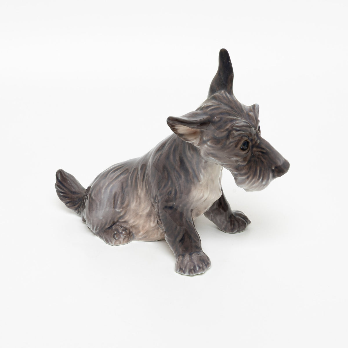 Dahl Jensen Statuina in "Scottish Terrier" Cod 1078 porcellana pregiata, 15 cm
