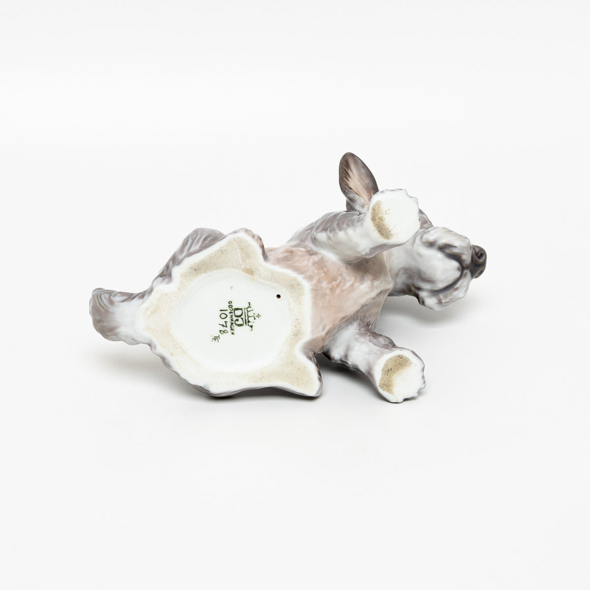 Dahl Jensen Statuina in "Scottish Terrier" Cod 1078 porcellana dipinta a mano, 15 cm
