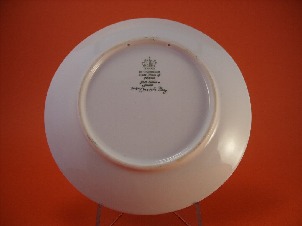 Desiree Denmark Piatto della Mamma decorazione porcellana da collezione, 18 cm