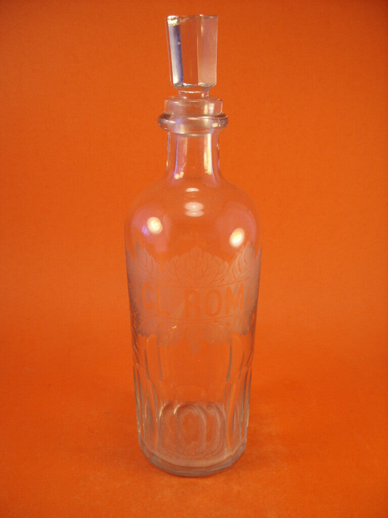 Bottiglia Antica per Rum Holmegaard in cristallo
