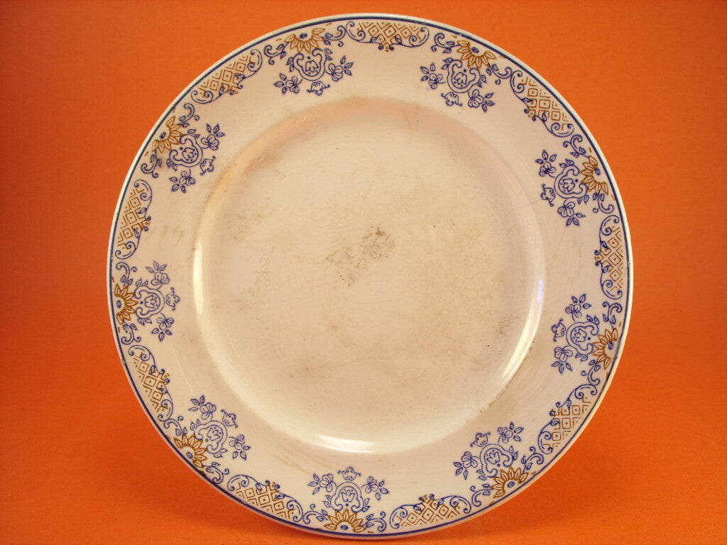 Fruttiera Antica Francese Longwy in ceramica