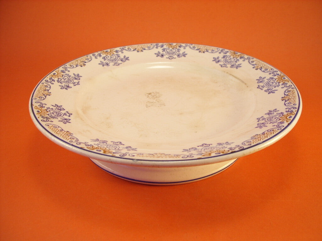 Fruttiera Antica Francese Longwy, pezzo da collezione