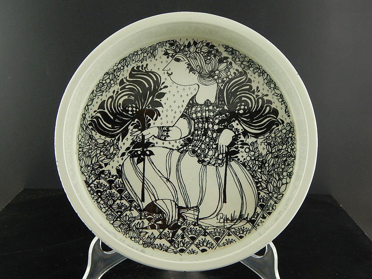 Nymolle Centrotavola Donna Seduta, ceramica danese, Bjorn Wiinblad