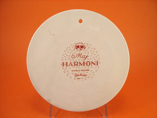 Placca del Mese Maggio Harmoni Ceramica Bjorn Wiinblad 3013-5 Nymolle, 15cm