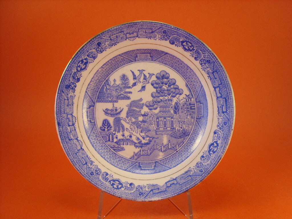 Piatto Antico Willow Azzurro in ceramica