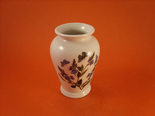 Vaso "Fiori Lilla" Botanic Garden Portmeirion ceramica autentica, cm 10