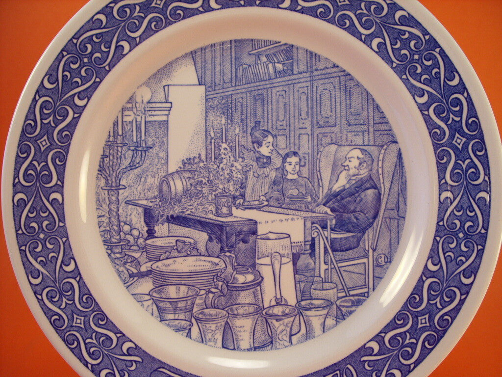 Porcellana Rorstrand con marchio di autenticità, piatto commemorativo da collezione 21 cm del 1972