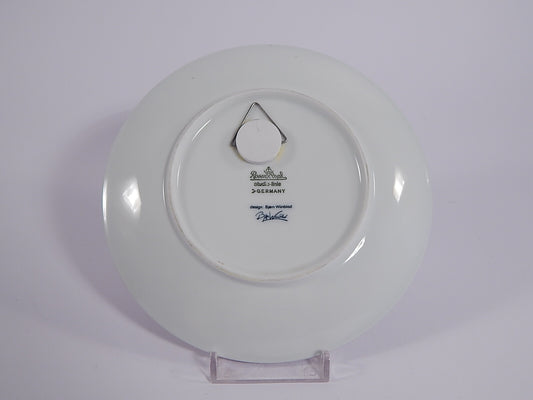 Prototipo Rosenthal Notti Musicali Orientali decorato a mano con oro e argento, 15cm