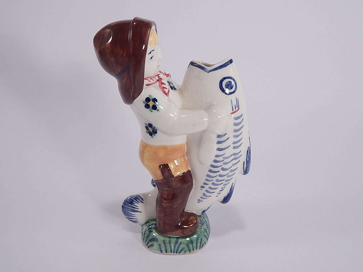 Faïence "Bambino di Skovshoved" Cod 2439 Royal Copenhagen / Aluminia porcellana autentica, 14 cm