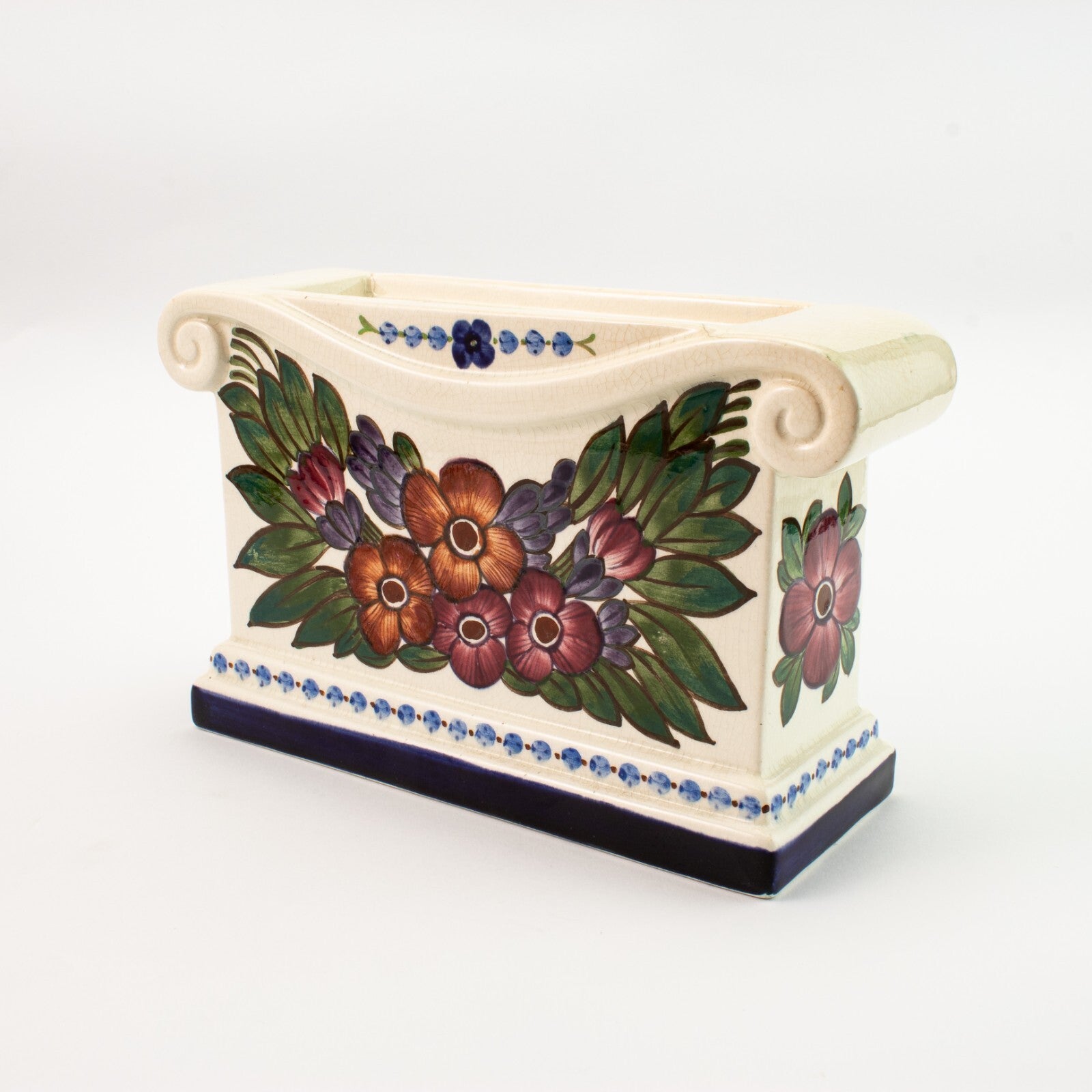 Jardinière Sottosmalto cod 635-472 ceramica pezzo da collezione, cm 14
