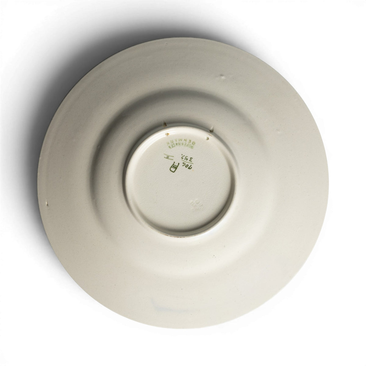 Marchio Royal Copenhagen Aluminia Copenhagen Denmark su ceramica, retro piatto commemorativo 1909