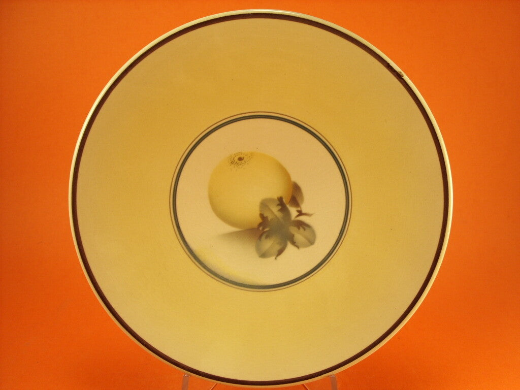 Piatto decorativo antico Aluminia Royal Copenhagen in ceramica danese 21 cm