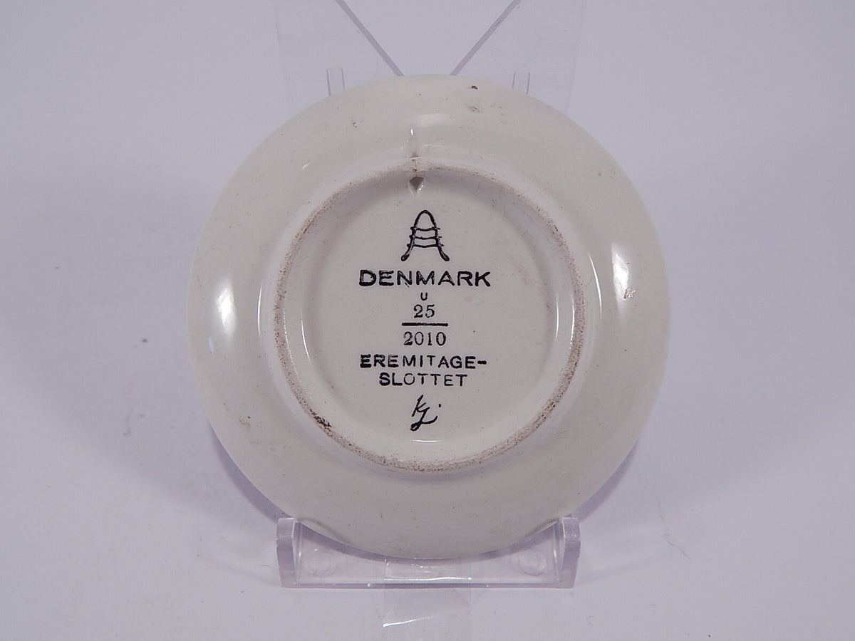 Aluminia Plaquette N.25 Eremitage Slottet Royal Copenhagen porcellana autentica, 8cm