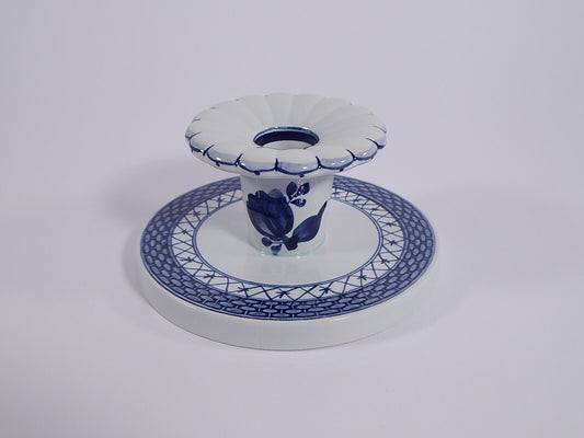 Royal Copenhagen Aluminia portacandela Tranquebar in ceramica RC ALUMINIA 11/1796, pezzo da collezione