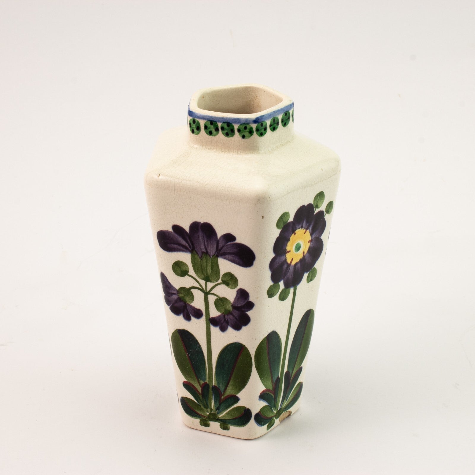 Royal Copenhagen - Aluminia ceramica Vaso Antico Sottosmalto cod 165-102 d'antiquariato, cm 16 #3