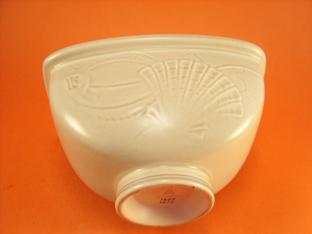 Royal Copenhagen - Aluminia Vaso cod 1602-1872 decorazione ceramica da collezione, cm 10