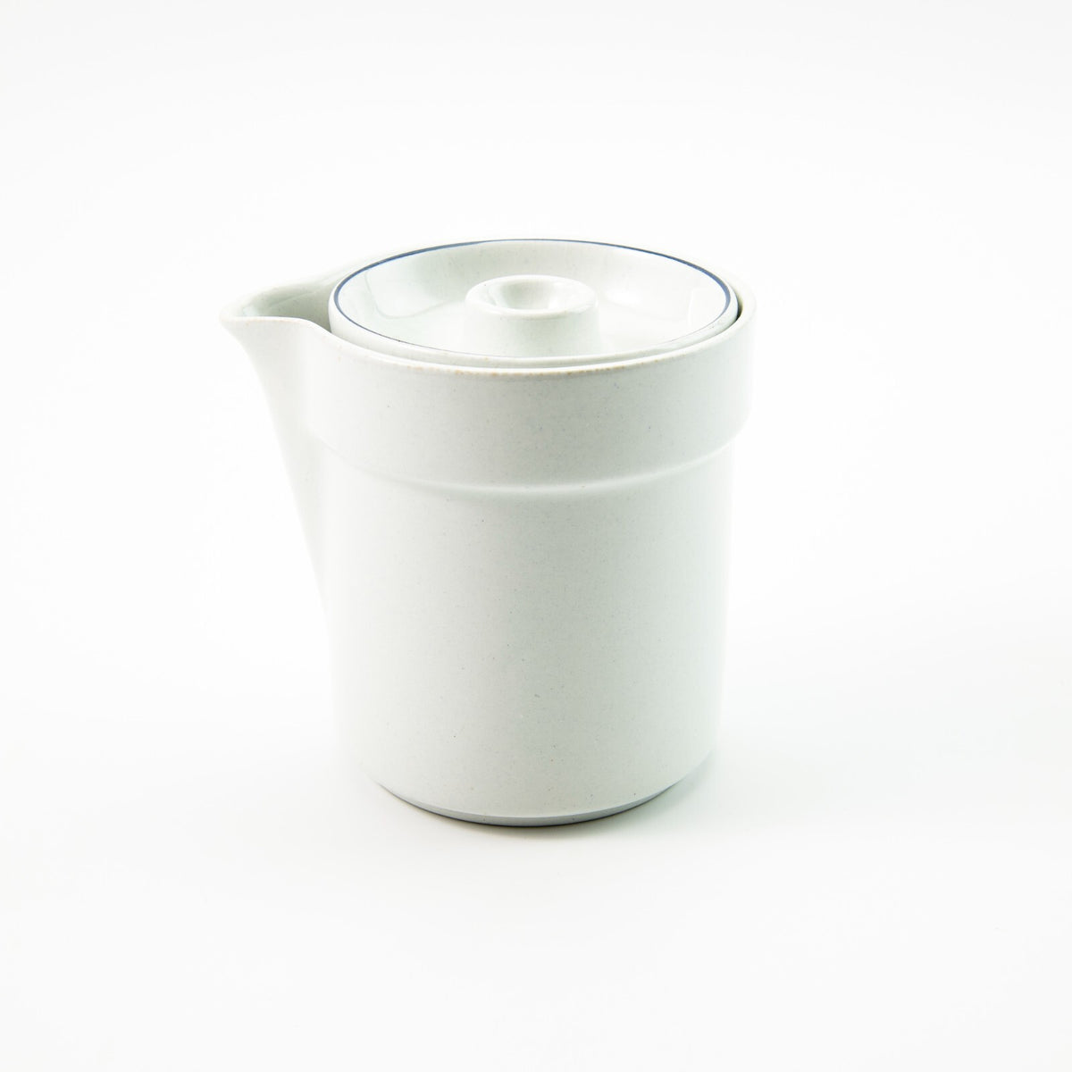 Royal Copenhagen Lattiera Blue Line Grethe Meyer, ceramica danese
