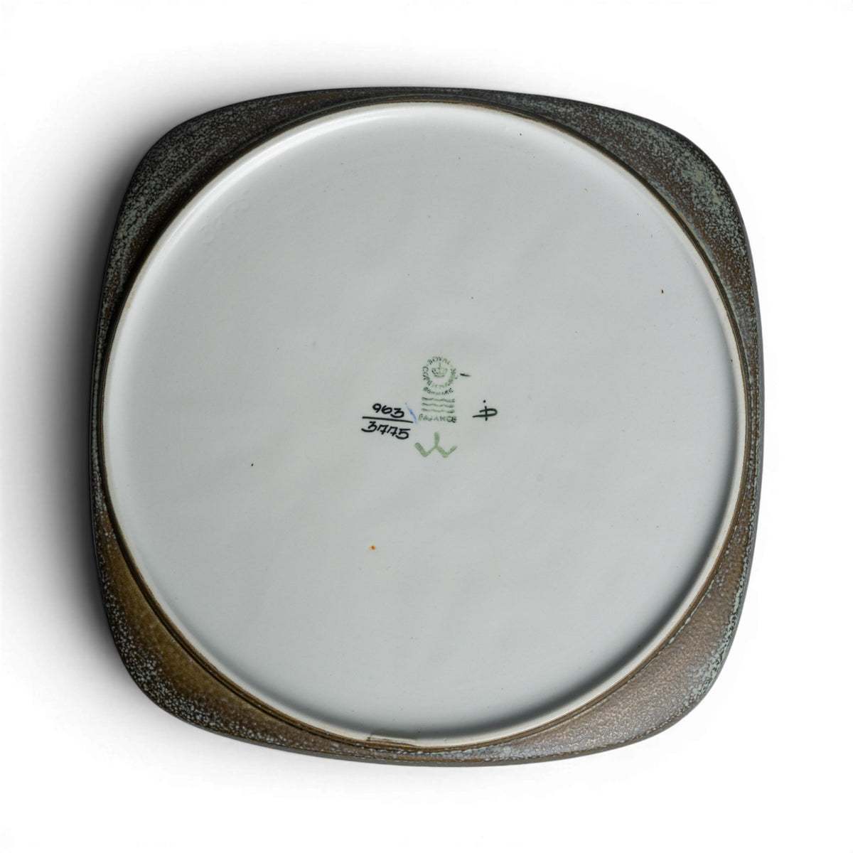 Fajance Ciotola Svuotatasche Ivan Weiss Royal Copenhagen ceramica autentica, Cm 26