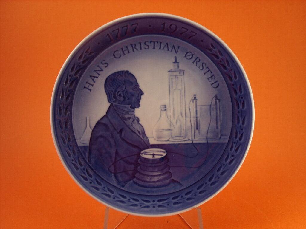 Royal Copenhagen Piatto del Giubileo 1777-1977 Ørsted, porcellana danese