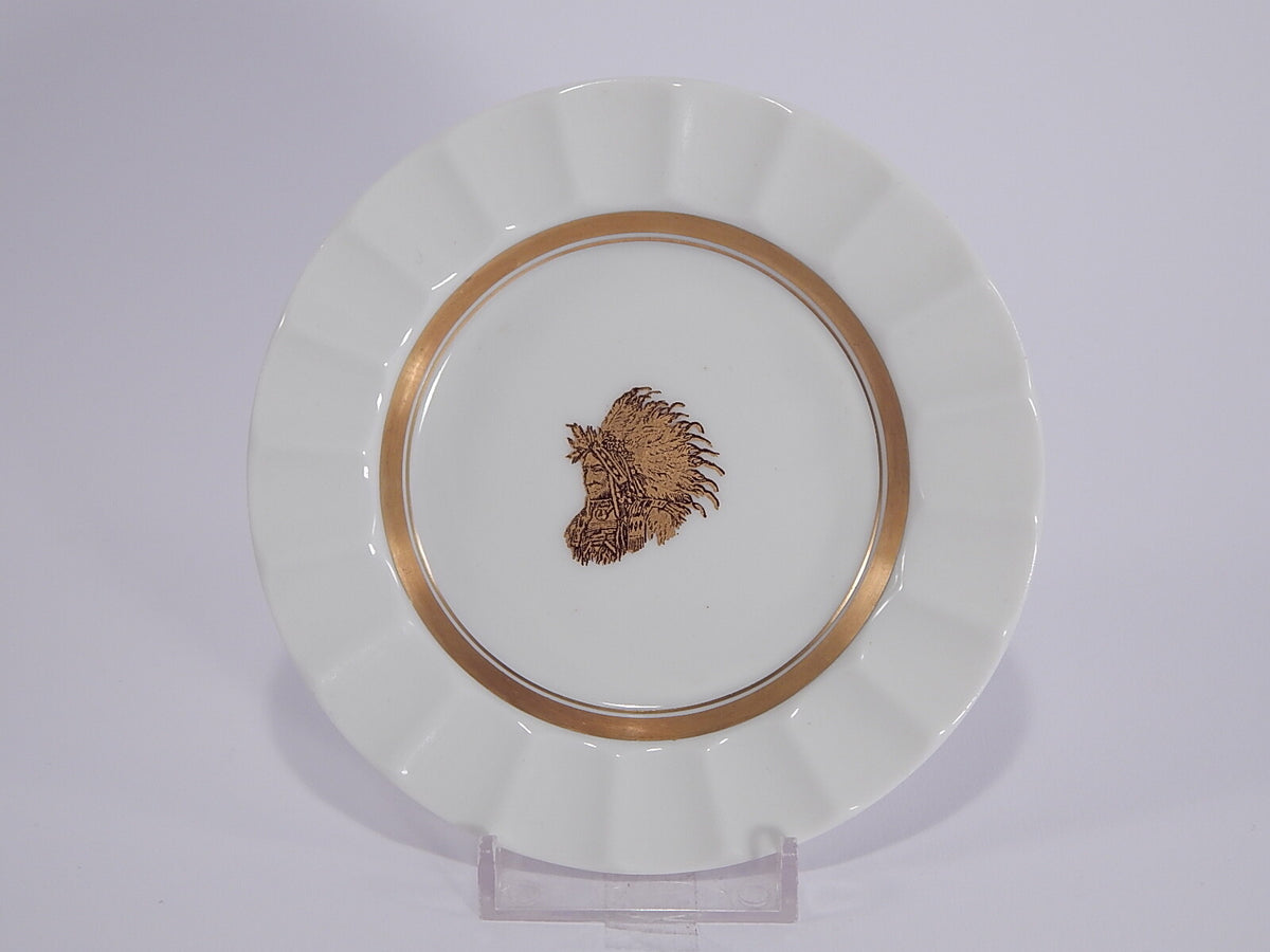 Royal Copenhagen piatto commemorativo American Tobacco Company 1950 in porcellana