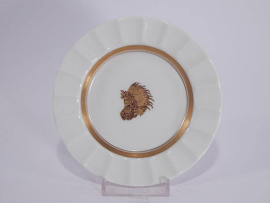 Royal Copenhagen piatto commemorativo American Tobacco Company 1950 in porcellana