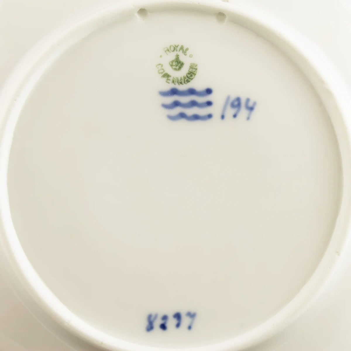 Piatto di Natale 1921 Royal Copenhagen, 14° della serie, codice RC 1921 2S