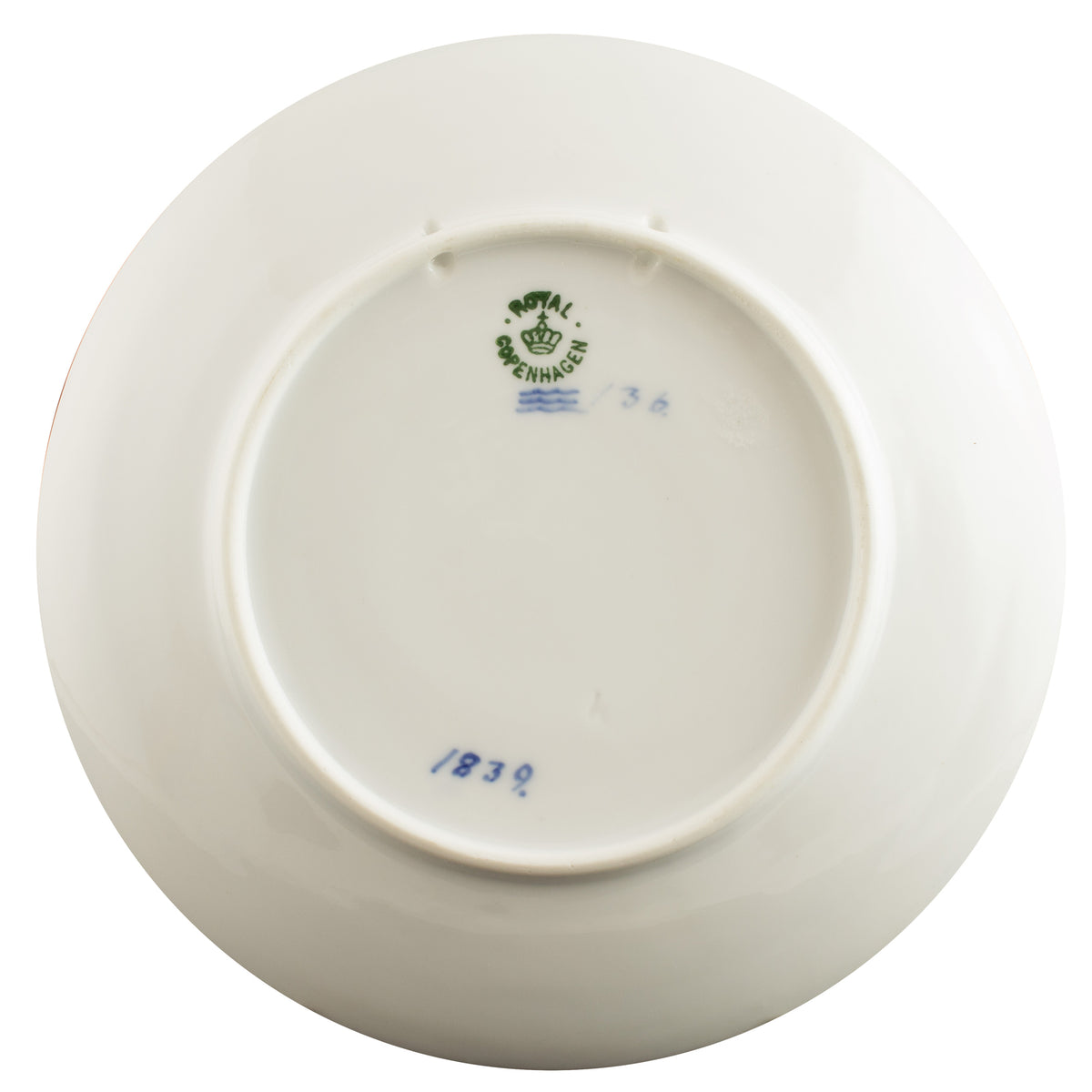 Royal Copenhagen Piatto di Natale decorazione porcellana da collezione, 18 cm