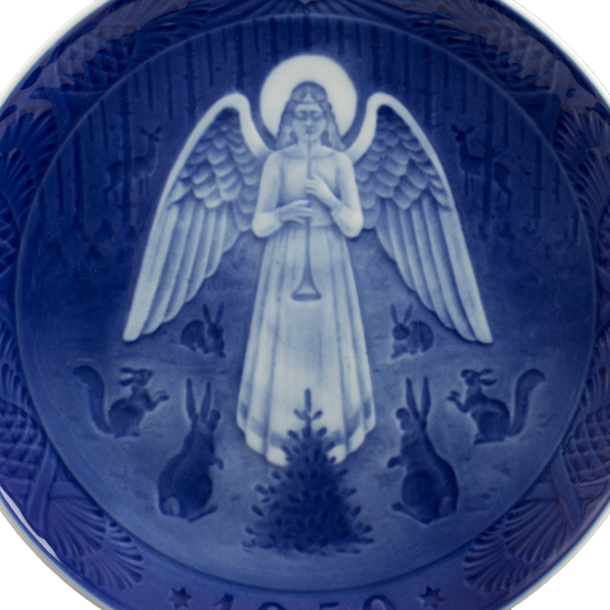 Piatto di Natale Royal Copenhagen porcellana autentica, 18 cm