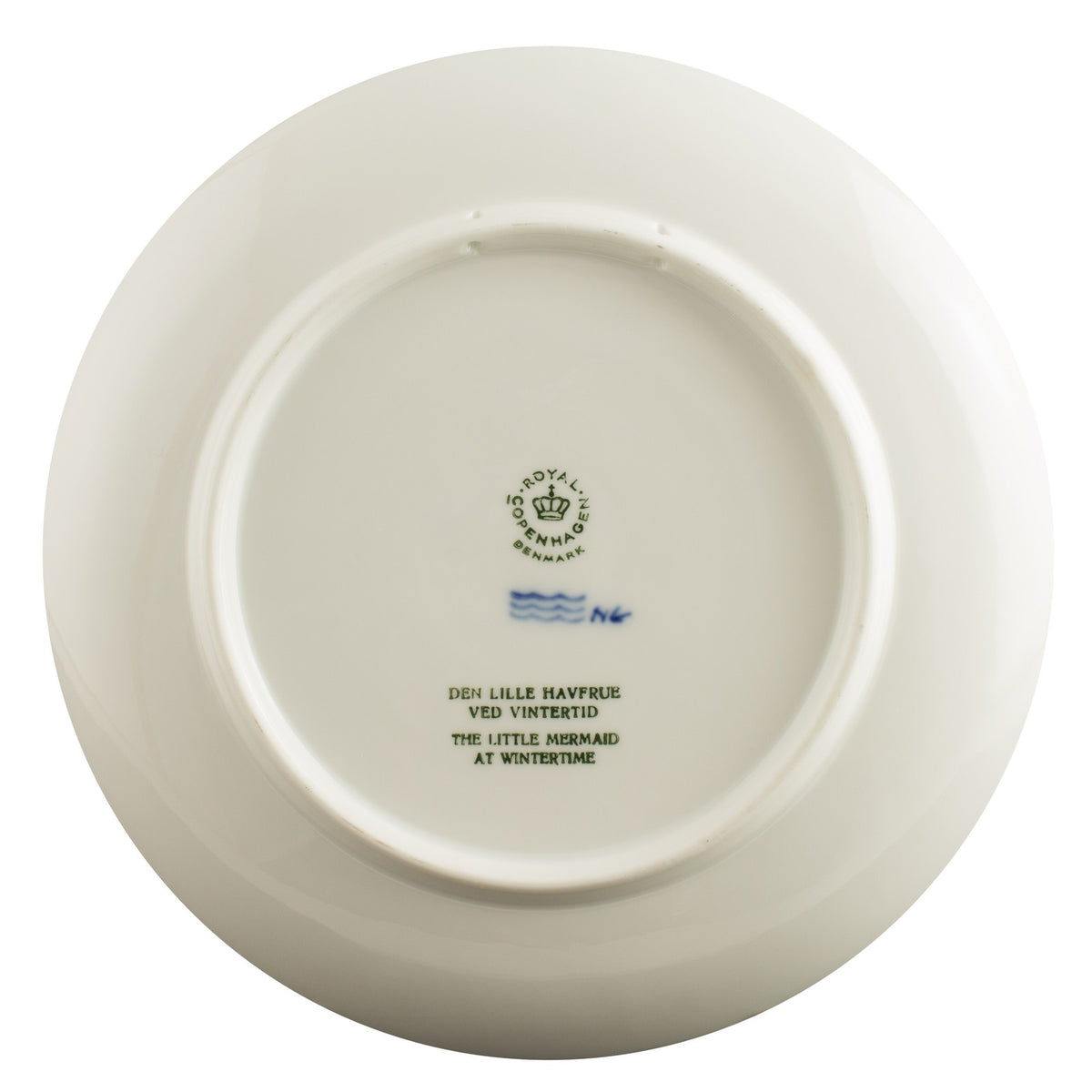 Royal Copenhagen Piatto di Natale decorazione porcellana da collezione, 18 cm