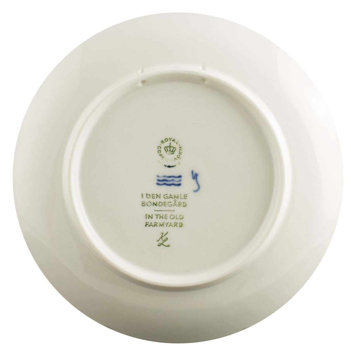 Royal Copenhagen Piatto di Natale decorazione porcellana da collezione, 18 cm