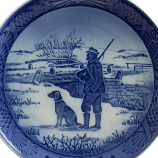 Piatto di Natale Royal Copenhagen porcellana autentica, 18 cm