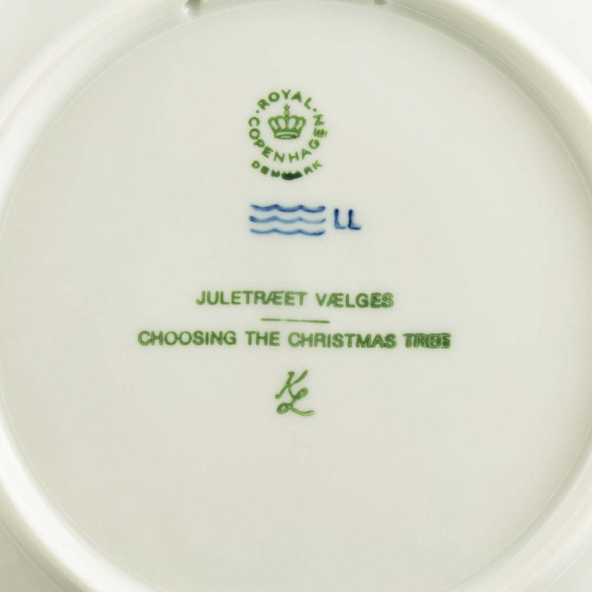 Royal Copenhagen piatto di Natale 1979 porcellana danese 72esimo della serie collezione