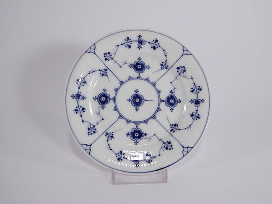 Piatto da pane antico Royal Copenhagen Blue Fluted Plain in porcellana danese
